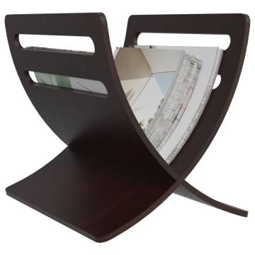 Buy Wooden Magazine Rack - Floor Standing in Brown | HipoMarket