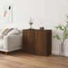 Sideboard Brown Oak 80x33x70 cm Engineered Wood Colour brown oak Quantity in Package 1 