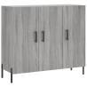 Sideboard Grey Sonoma - Modern Engineered Wood Storage Solution