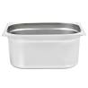 Gastronorm Containers 2 pcs GN 1/2 - Stainless Steel (150 mm)