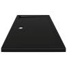 Rectangular ABS Shower Base Tray Black 70x120 cm | HipoMarket