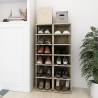 Shoe Cabinets 2 pcs Sonoma Oak 27.5x27x102 cm Colour sonoma oak Quantity in Package 2 Number of 1 Number of shelves 