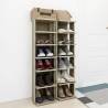 Shoe Cabinets 2 pcs Sonoma Oak - Space-Saving Storage Solution