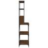 Baker's Rack 6-Tier Brown Oak | Stylish Storage Solution