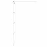 Walk-in Shower Wall 100x195 cm - Clear ESG Glass | HipoMarket