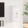 Wall Cabinet High Gloss White 35x34x90 cm Engineered Wood Colour high gloss white Quantity in Package 1 Number of Pieces 