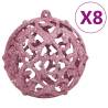 111 Piece Pink Christmas Bauble Set | Shatterproof & Stylish