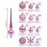 111 Piece Pink Christmas Bauble Set | Shatterproof & Stylish