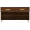 Shoe Bench Brown Oak - Stylish Storage Solution | HipoMarket