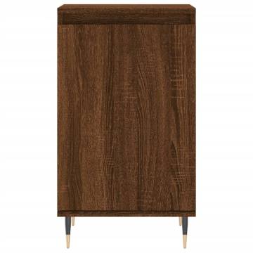 Stylish Brown Oak Sideboards - 2 Pcs | Hipomarket