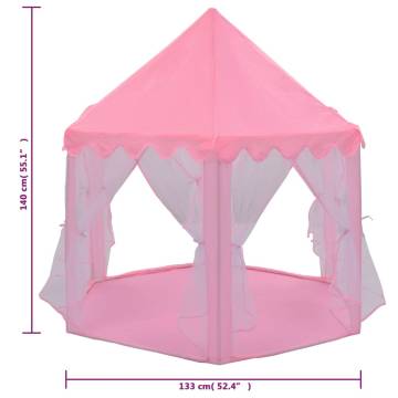 Princess Play Tent with 250 Balls - Fun & Safe for Kids