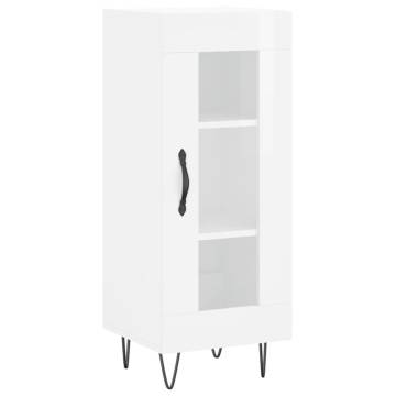 Stylish Highboard High Gloss White - Elegant Storage Solution