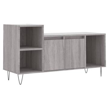 Stylish Grey Sonoma TV Cabinet - 100x35x55 cm | HipoMarket