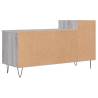 Stylish Grey Sonoma TV Cabinet - 100x35x55 cm | HipoMarket