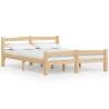 Solid Pinewood Bed Frame 120x200 cm - Stylish & Durable