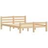 Solid Pinewood Bed Frame 120x200 cm - Stylish & Durable