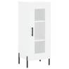 Elegant Highboard White 34.5x34x180 cm - Stylish Storage Solution