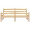 Solid Pinewood Bed Frame 120x200 cm - Stylish & Durable