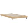 Sonoma Oak Bed Frame 90x200 cm - Durable Engineered Wood