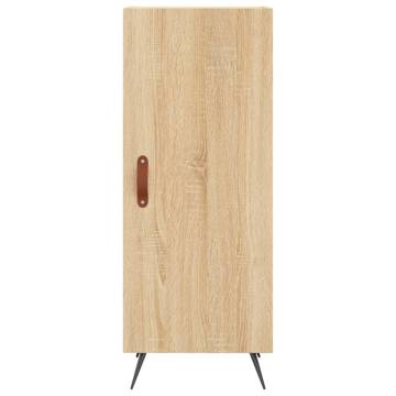 Stylish Highboard Sonoma Oak - 34.5x34x180 cm | HipoMarket