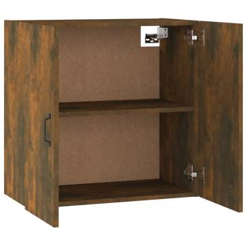 Stylish Wall Cabinet Smoked Oak - 60x31x60 cm | Hipomarket