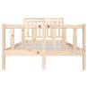 Bed Frame Solid Wood 120x200 cm | Stylish Bedroom Addition