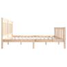 Bed Frame Solid Wood 120x200 cm | Stylish Bedroom Addition