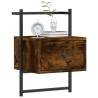 Wall-Mounted Bedside Cabinets - Smoked Oak | Hipo Market