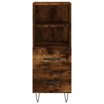 Highboard Smoked Oak - Stylish Storage Solution | HipoMarket