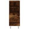 Highboard Smoked Oak - Stylish Storage Solution | HipoMarket