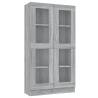 Vitrine Cabinet Grey Sonoma - Stylish Storage Solution