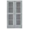 Vitrine Cabinet Grey Sonoma - Stylish Storage Solution