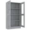 Vitrine Cabinet Grey Sonoma - Stylish Storage Solution