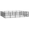 Outdoor Dog Kennel Steel 18.82 m² - Safe & Durable