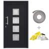 Front Door Anthracite 108x208 cm - Stylish & Secure Entry