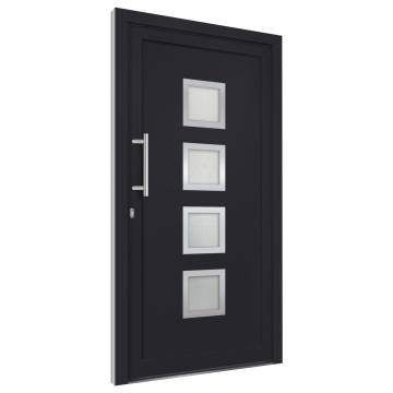 Front Door Anthracite 108x208 cm - Stylish & Secure Entry