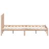 Solid Wood Bed Frame 135x190 cm Double - Stylish & Sturdy