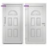 Elegant Front Door - White 88x200 cm | HipoMarket