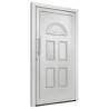 Elegant Front Door - White 88x200 cm | HipoMarket