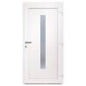 Front Door Anthracite 98x200 cm PVC - Secure & Stylish Entrance