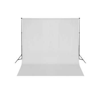 Backdrop Support System 600x300 cm White - Perfect for Photography