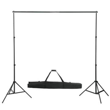 Backdrop Support System 600x300 cm White - Perfect for Photography