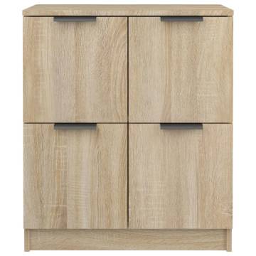 Sideboard Sonoma Oak | Modern Engineered Wood Storage