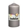 Bolsius Pillar Candles - 10 pcs Warm Grey | HipoMarket