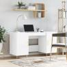 Elegant White Desk 140x50 cm | Durable & Stylish Design