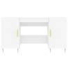 Elegant White Desk 140x50 cm | Durable & Stylish Design