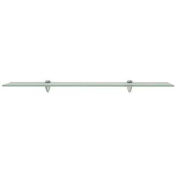 Stylish 80x20 cm Floating Glass Shelf - Functional Decor