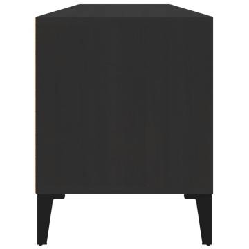 Stylish Black TV Cabinet - 100x34.5 cm | Hipo Market