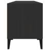 Stylish Black TV Cabinet - 100x34.5 cm | Hipo Market