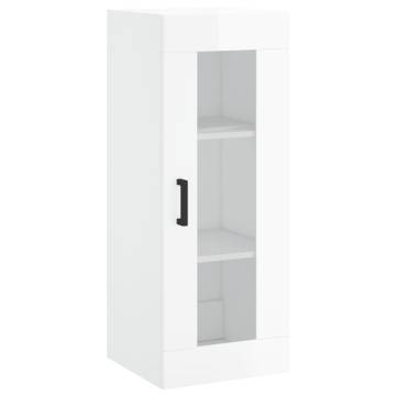 Highboard High Gloss White - Stylish Storage Solution